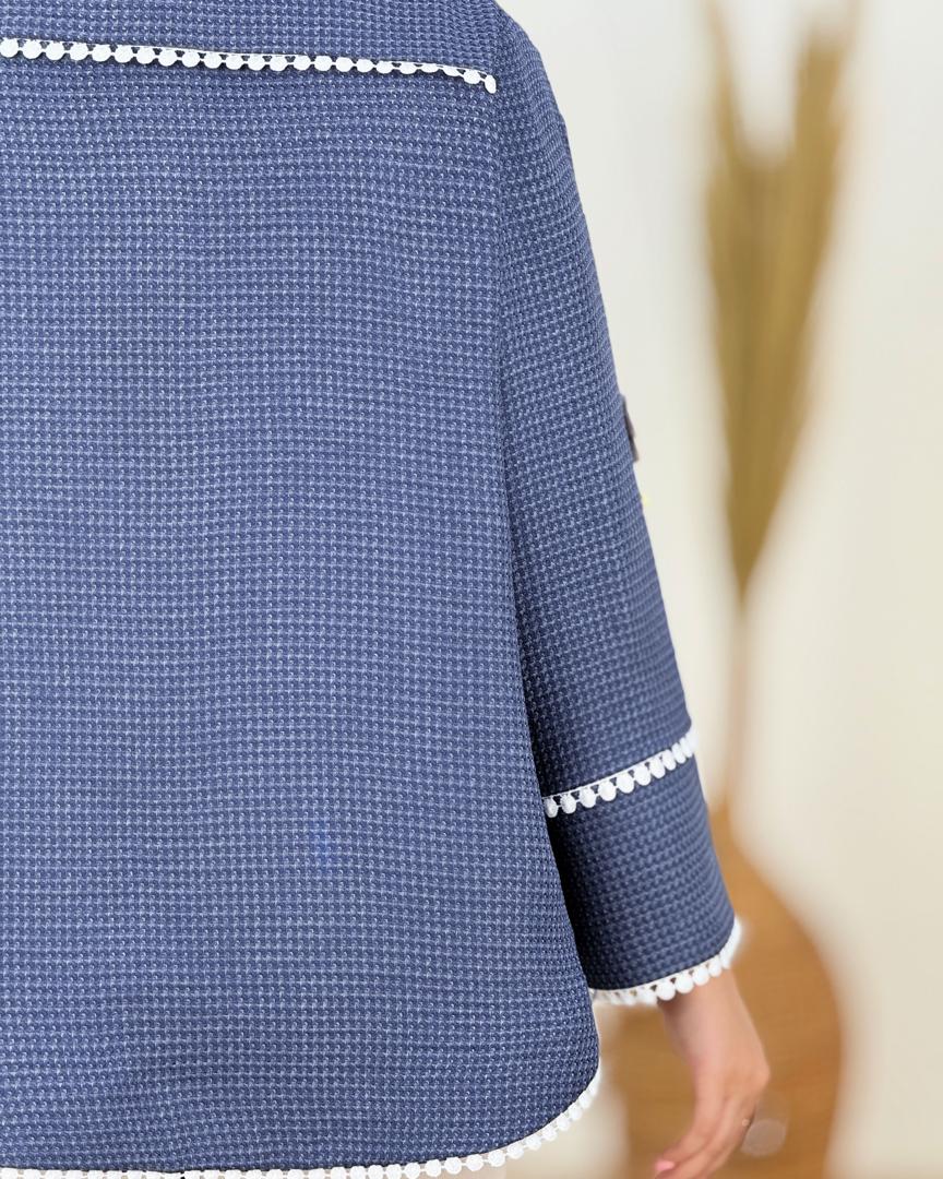 کت گلدار عدسی بیسکوئیتی کد i137