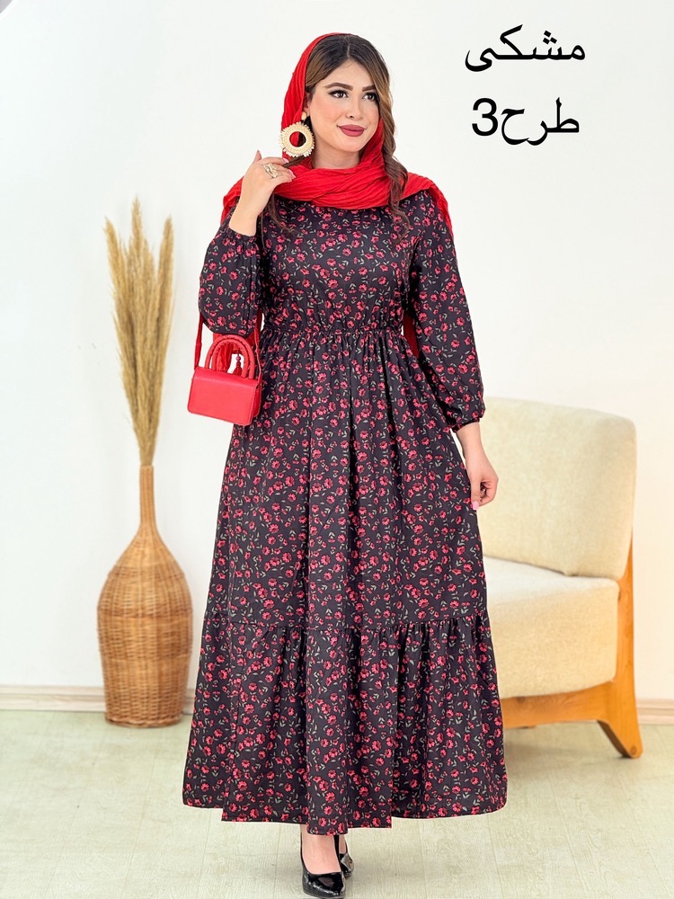 پیراهن گلدار کد h998