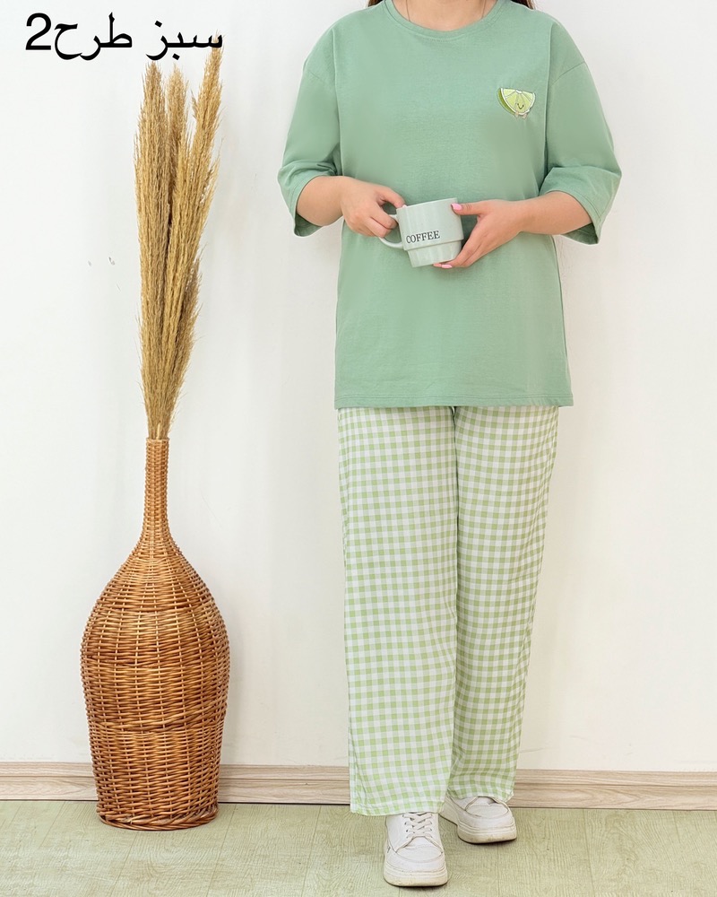 تیشرت شلوار طرحدار کد H925