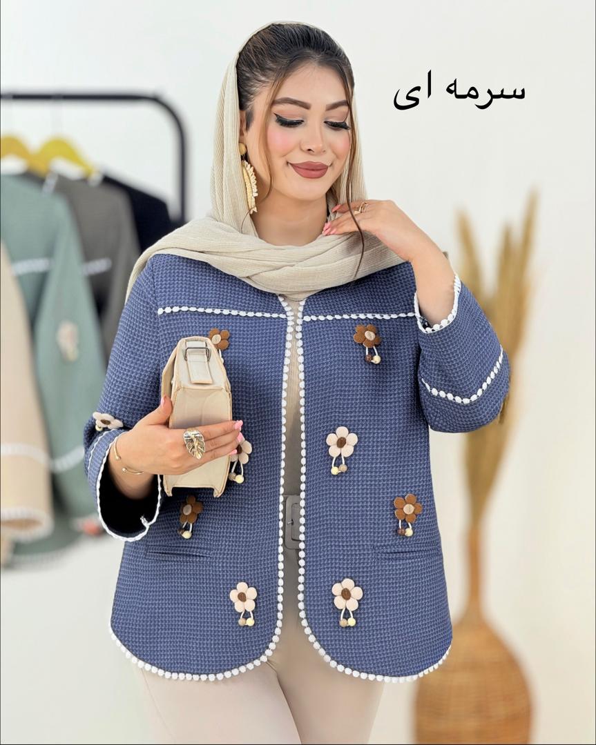 کت گلدار عدسی بیسکوئیتی کد i137