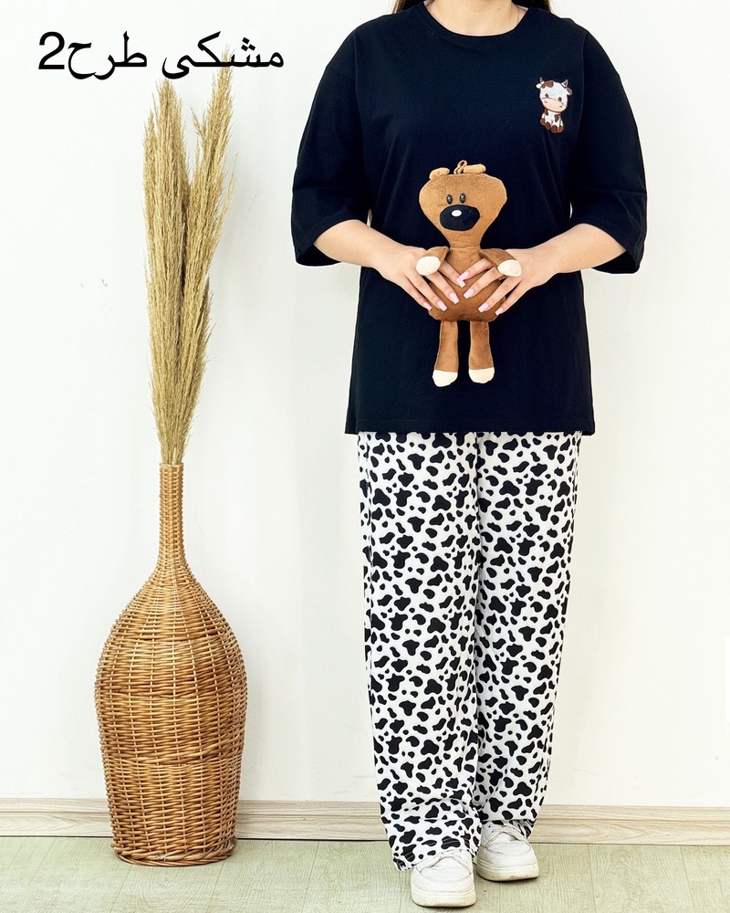 تیشرت شلوار طرحدار کد H925