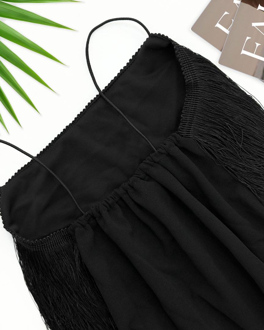 تاپ مجلسی ریش دار کرپ اسکاچی کد g539