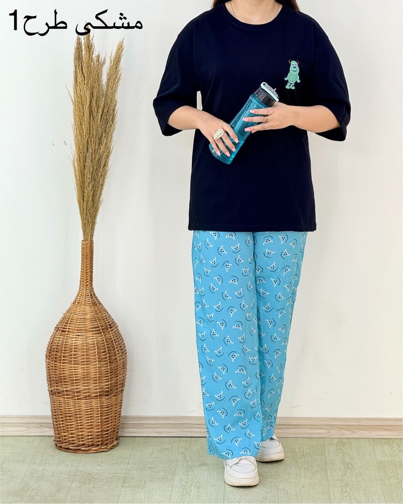 تیشرت شلوار طرحدار کد H925