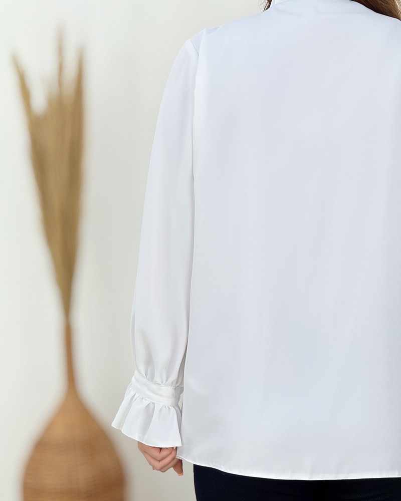 شومیز آستین عروسکی کد h991