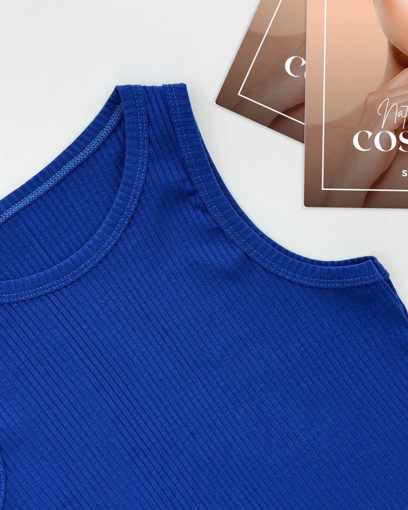 تاپ فانریپ ساده یقه گرد زنانه کد i006