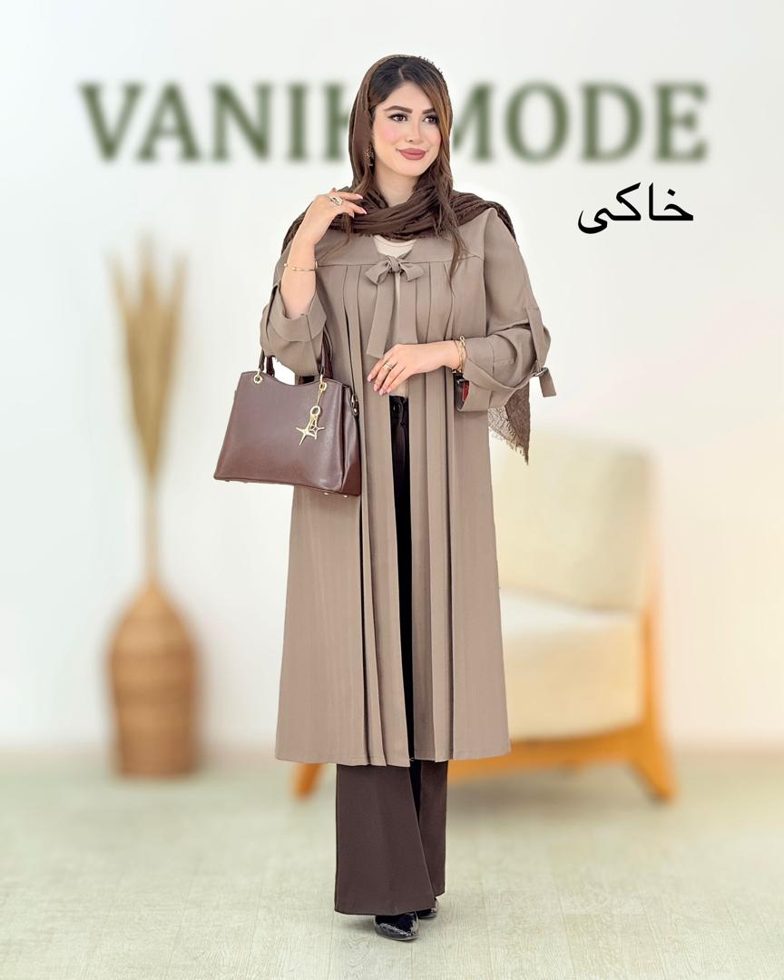 مانتو جلو کراواتی کد i078