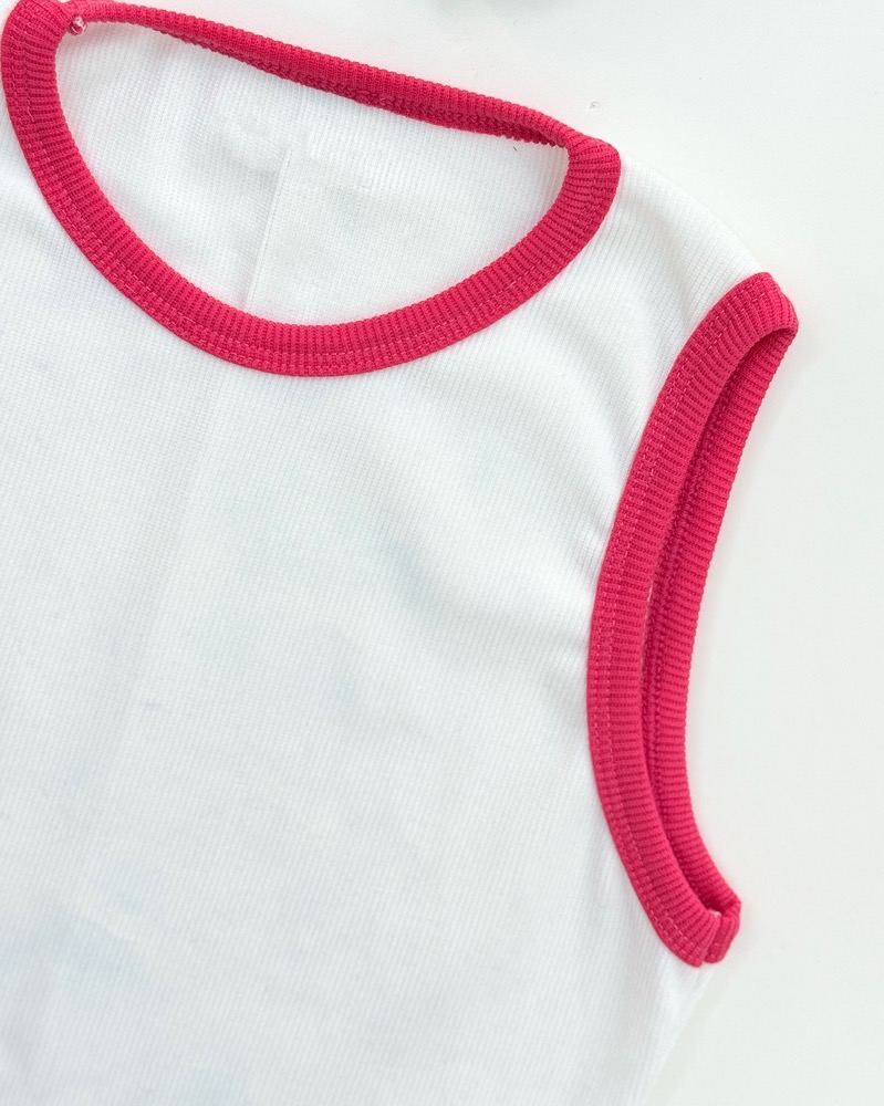 ست تاپ حلقه ای و شورتک پاپیون دار کد h89