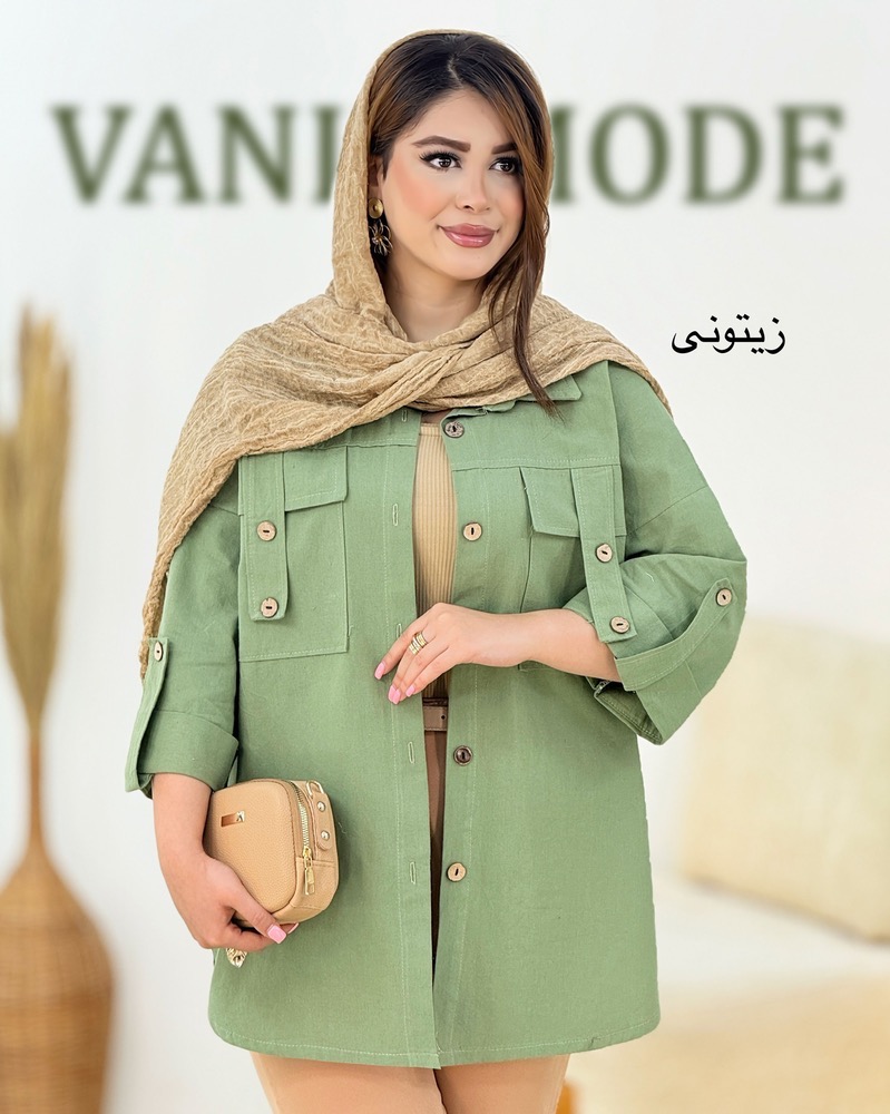 شومیز اسپرت آستین پاکتی کد g861