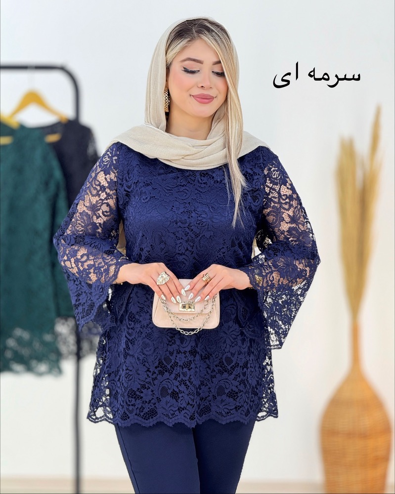 پیراهن دانتل عروسکی کد i197