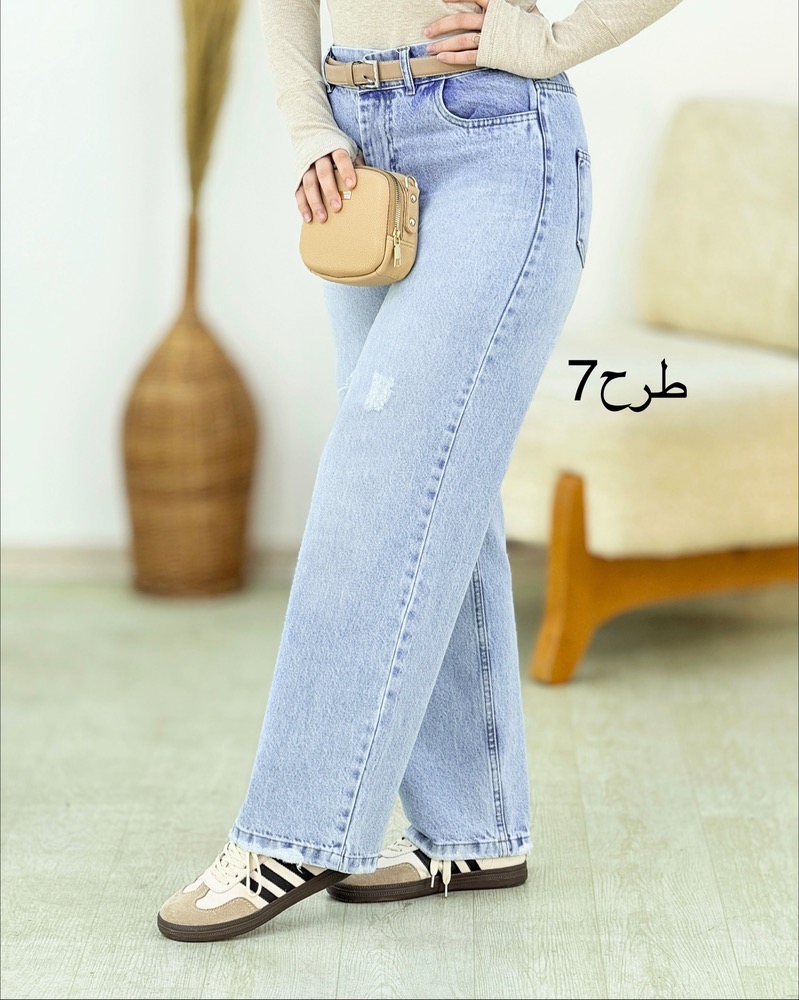 شلوار نیم بگ زاپدار کد i286