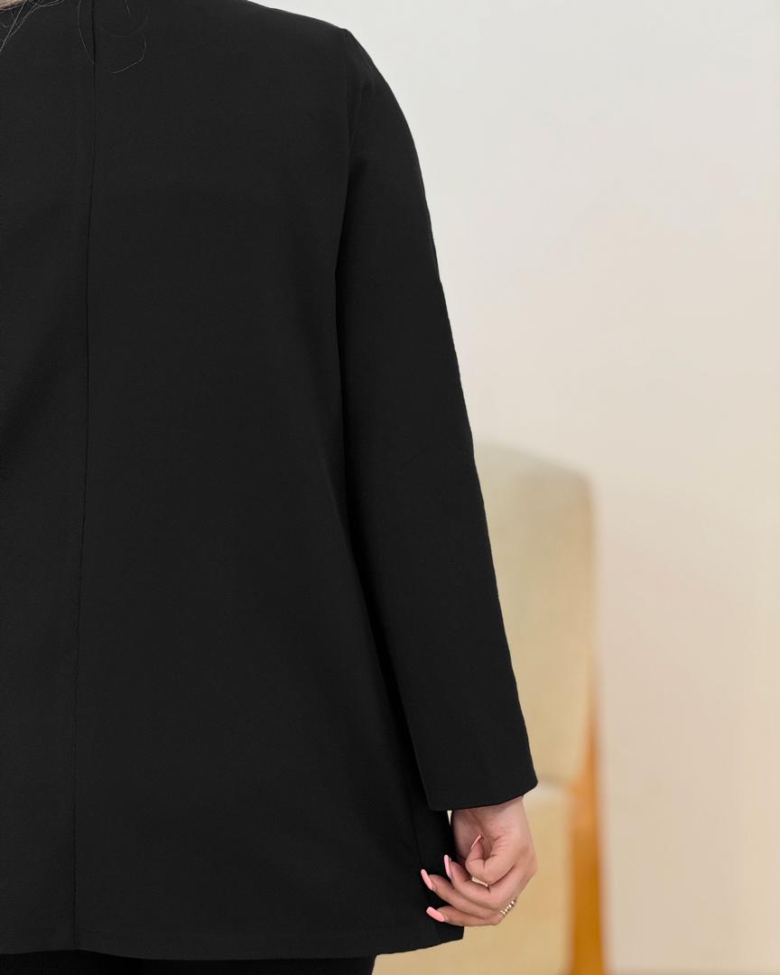 مانتو ژاکارد سنگ دوزی کد I118