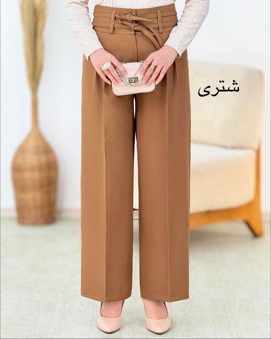 شلوار بگ کرپ کجرا کد i123