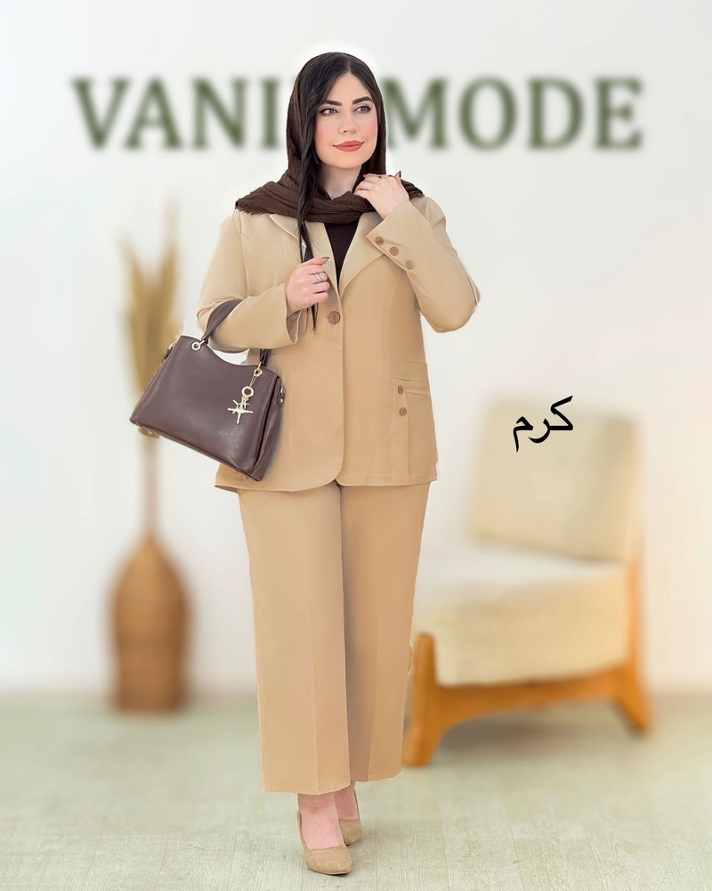 کت و شلوار یقه انگلیسی مازراتی کد i206