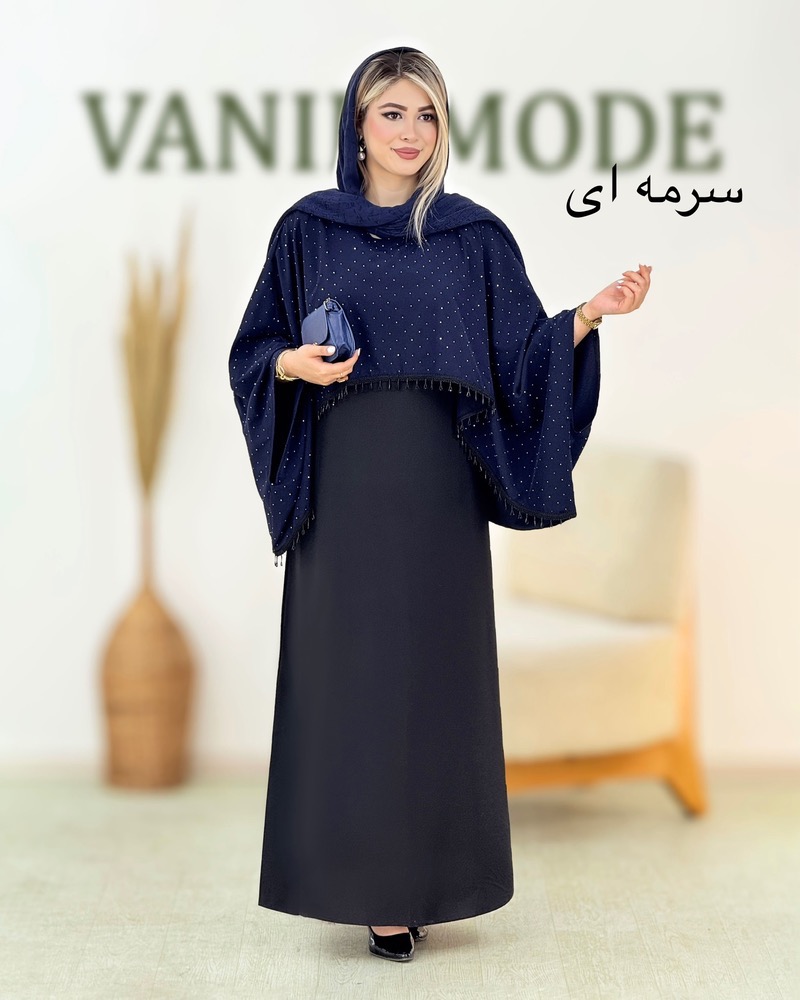 رویه و سارافون نگین دار الیزه کد i195