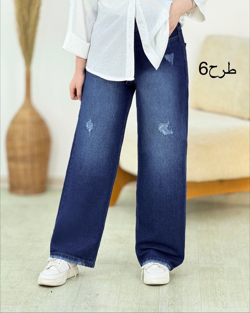 شلوار نیم بگ زاپدار کد i286