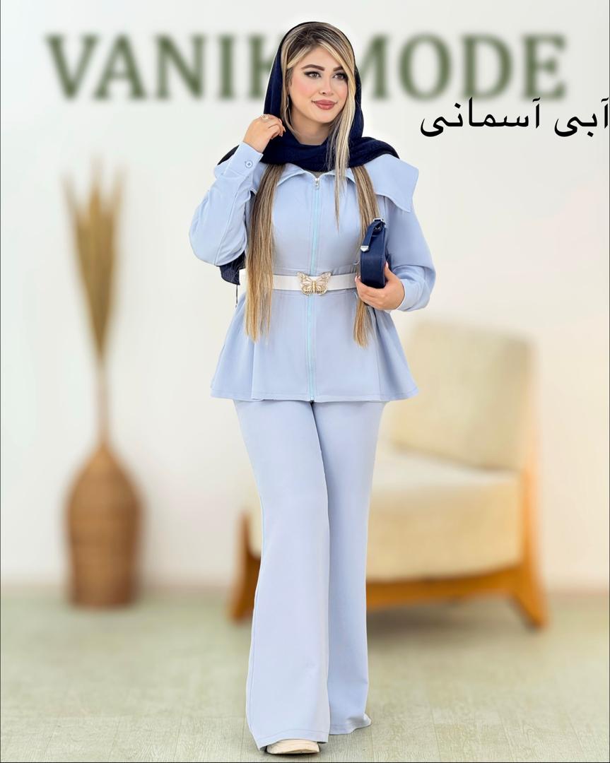 کت و شلوار دمپا گشاد مازراتی کد i198