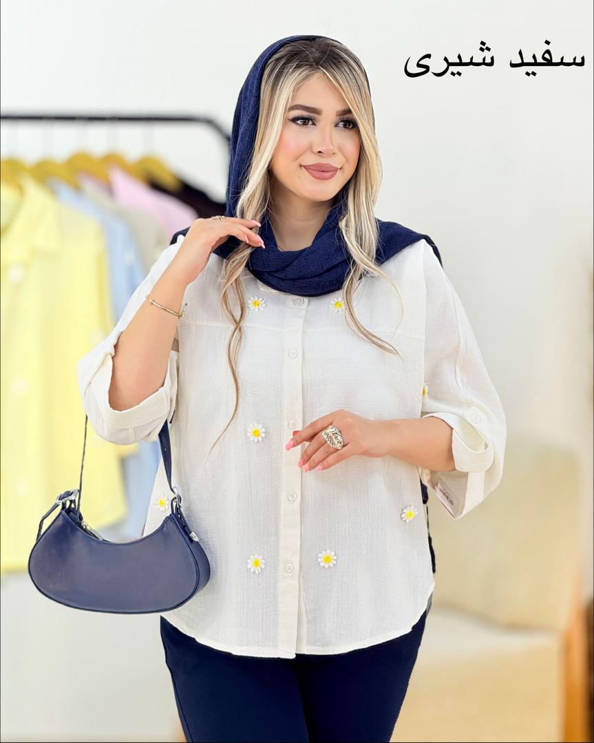 مانتو لینن اسلپ کوتاه کد i140