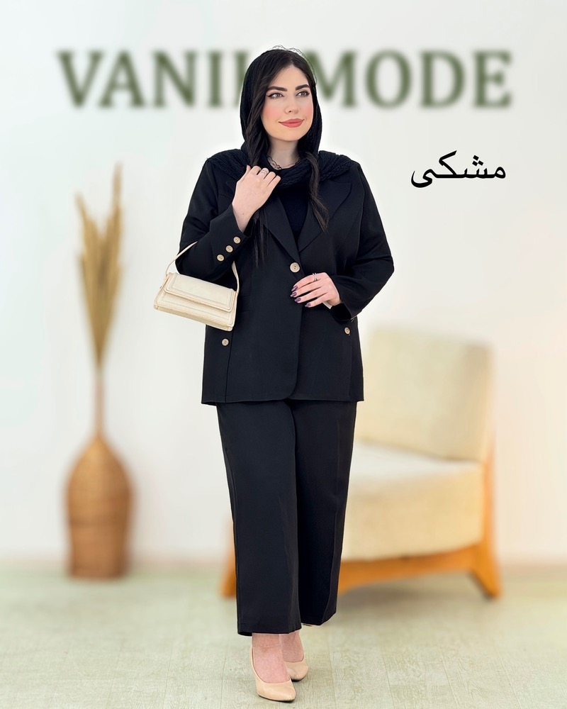 کت و شلوار یقه انگلیسی مازراتی کد i206