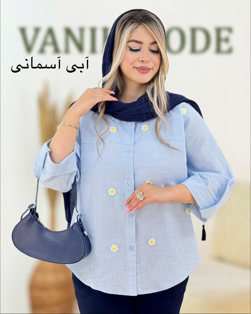 مانتو لینن اسلپ کوتاه کد i140