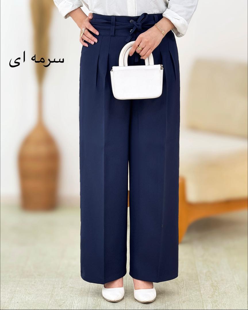 شلوار بگ کرپ کجرا کد i123