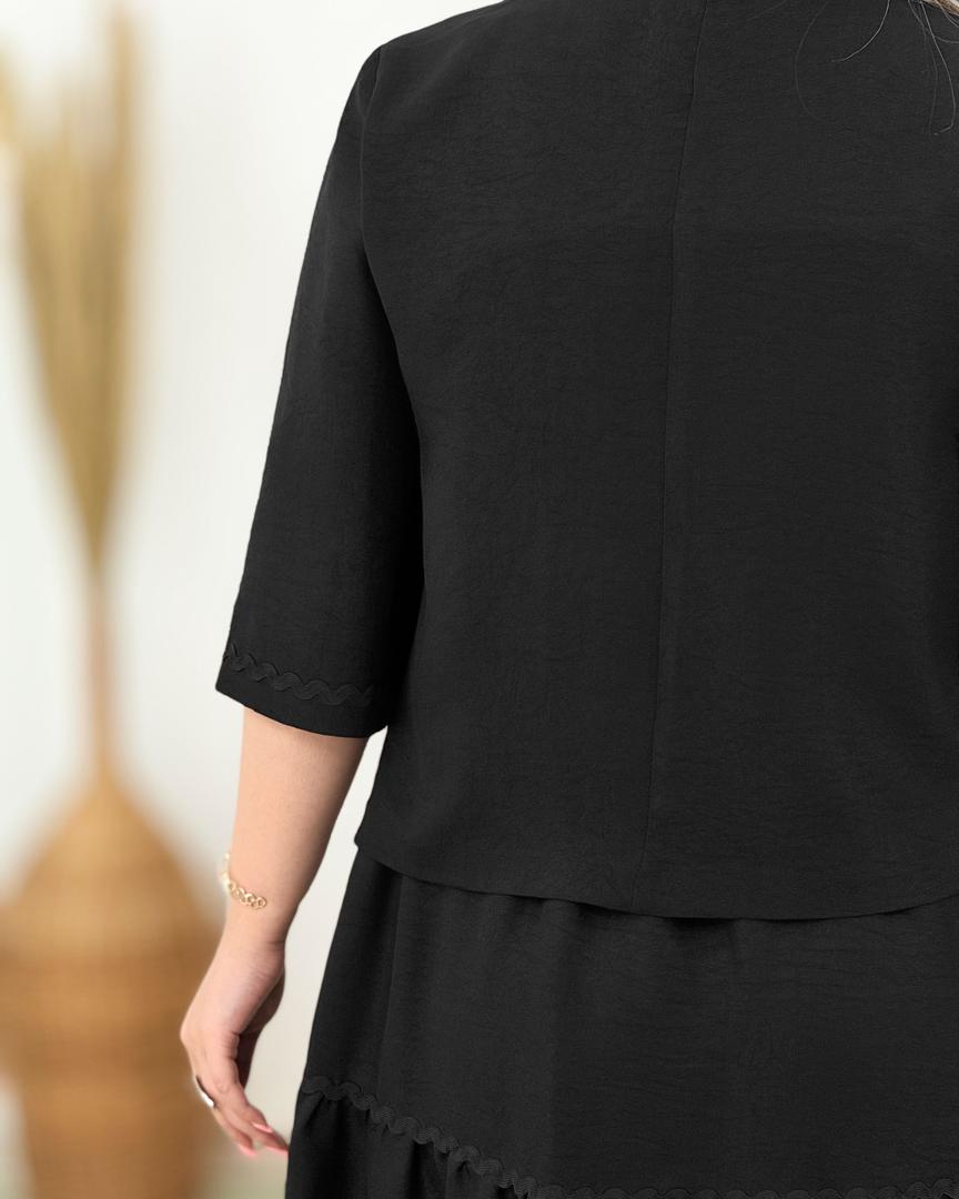 کت و دامن شانتون بنددار مجلسی کد i177