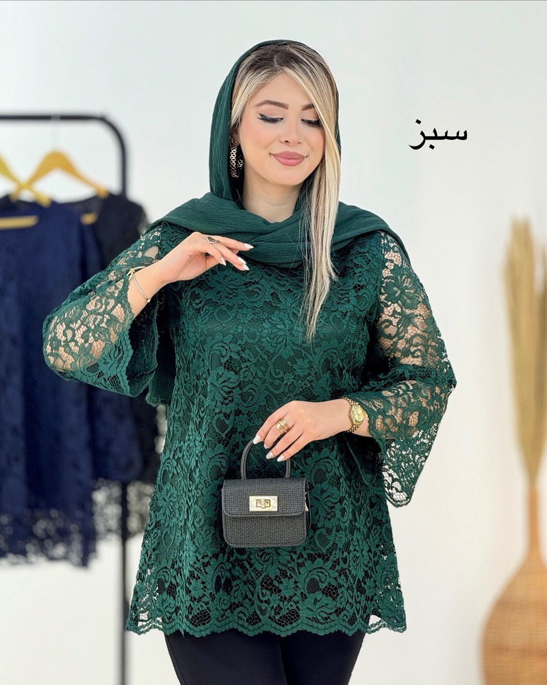 پیراهن دانتل عروسکی کد i197