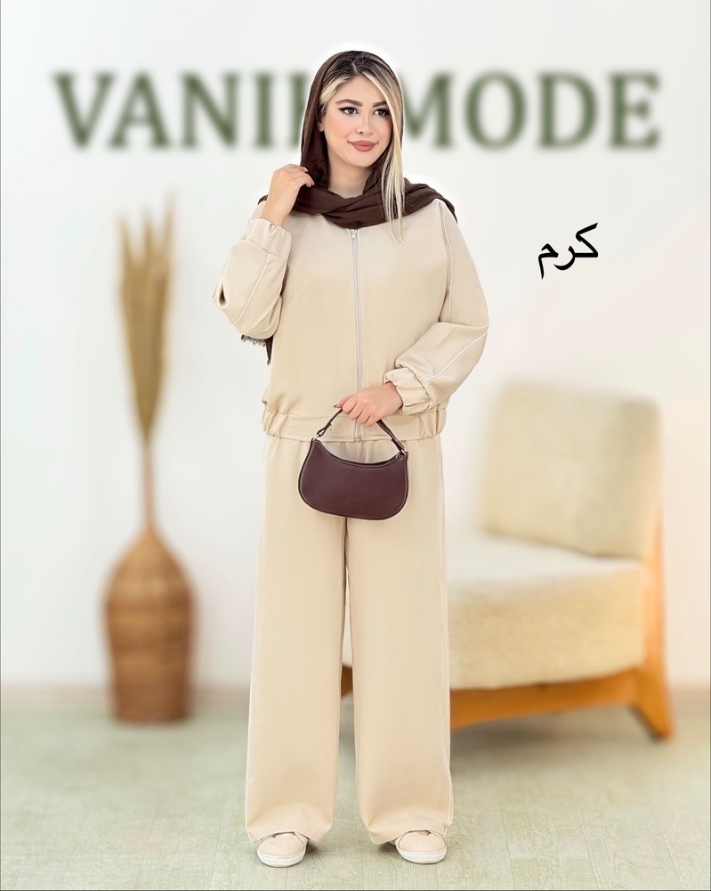 سوییشرت شلوار خط داره کد i002