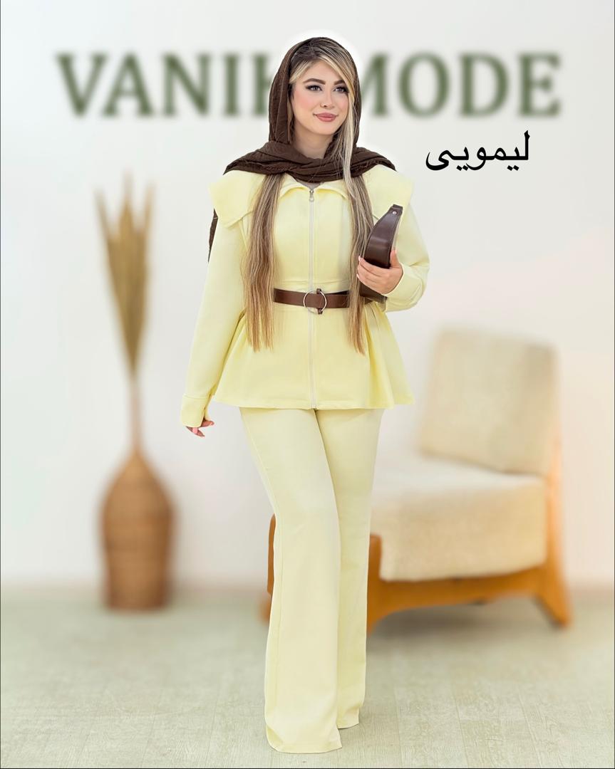 کت و شلوار دمپا گشاد مازراتی کد i198