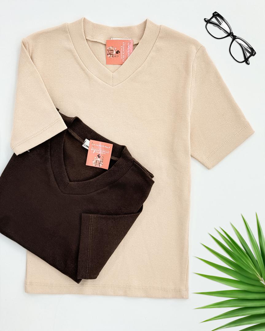 بلوز یقه هفت فانریپ طرحدار کد i132