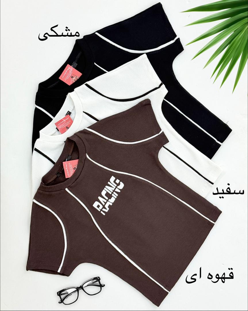 کراپ کبریتی ساده فانریپ فری سایز کد i108