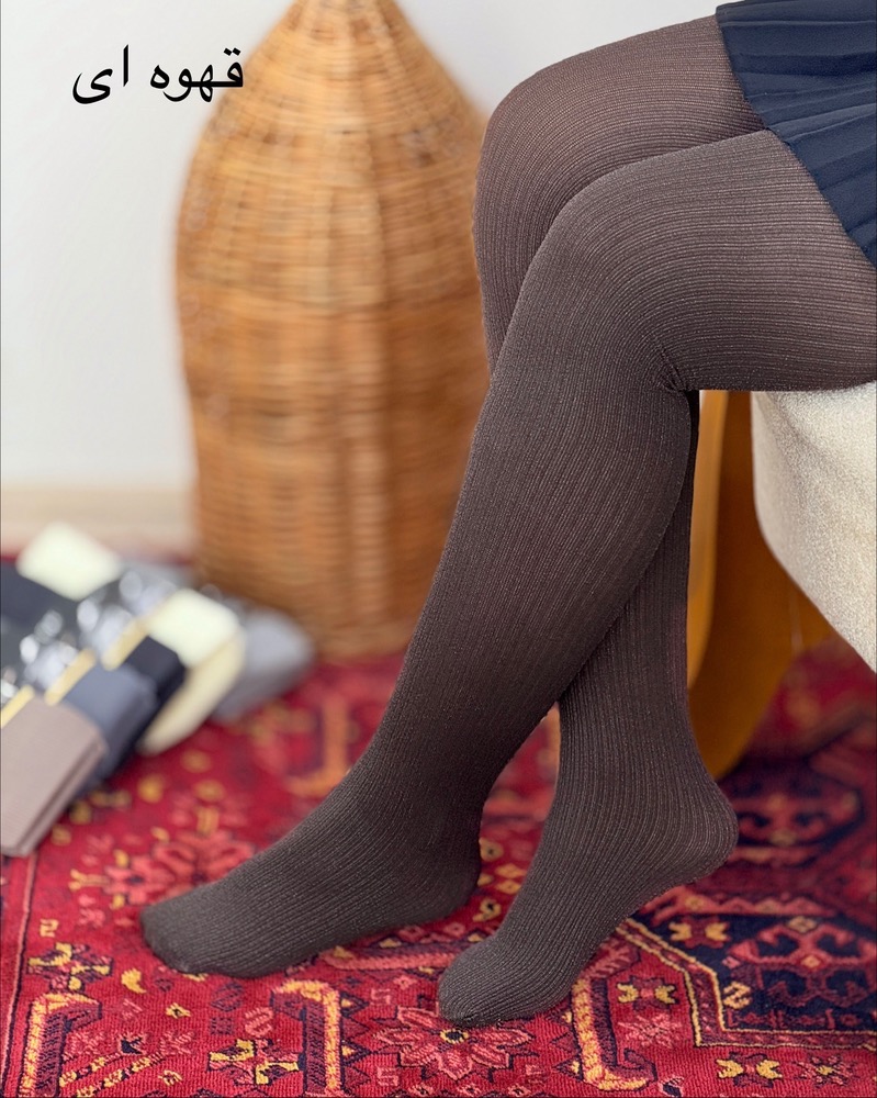 جوراب شلواری کبریتی مدل لمه کد i185