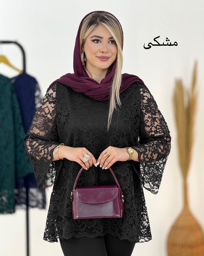 پیراهن دانتل عروسکی کد i197