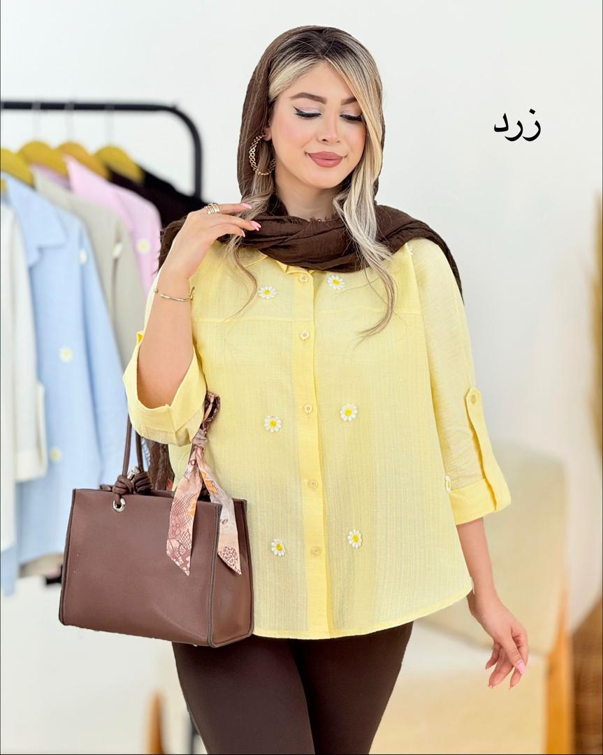 مانتو لینن اسلپ کوتاه کد i140