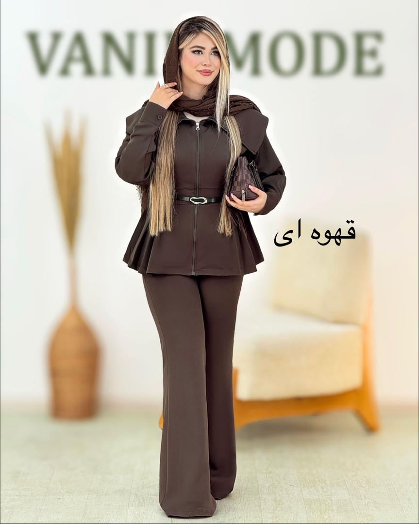 کت و شلوار دمپا گشاد مازراتی کد i198