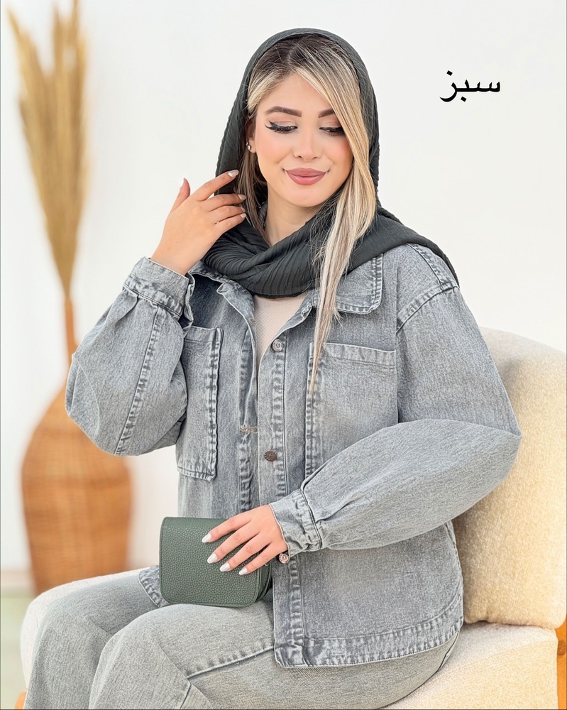 کت جین کوتاه پایین حلال کد i162