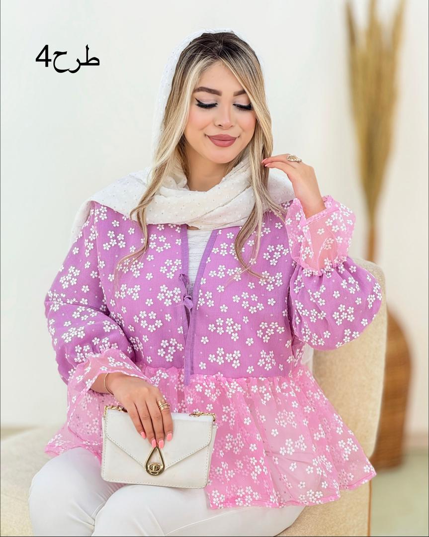 شومیز عروسکی گیپور آستردار کد i155