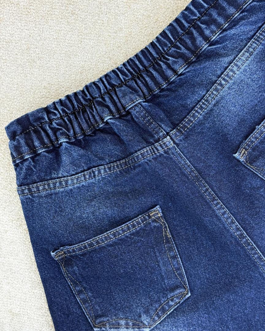 شلوار نیم بگ جین سنگشور کد i087