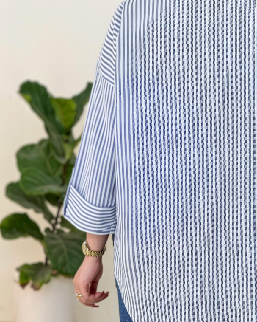 شومیز راه راه کد g820