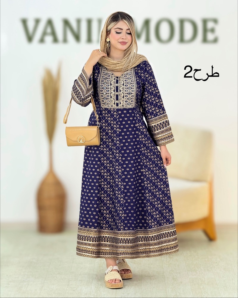 پیراهن سوزن‌دوزی هندی کد i304