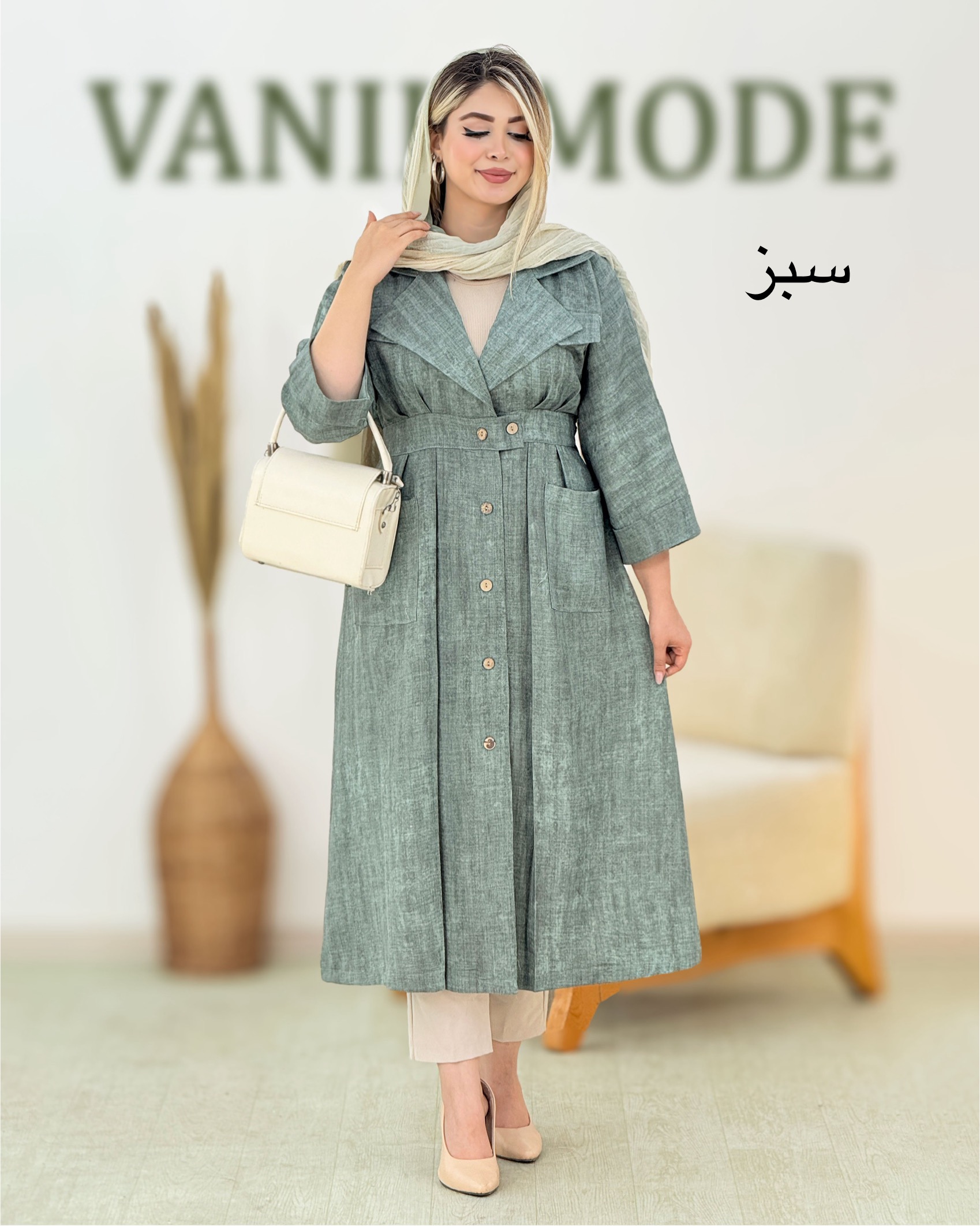 پیراهن کفتان گازویلی کد i323