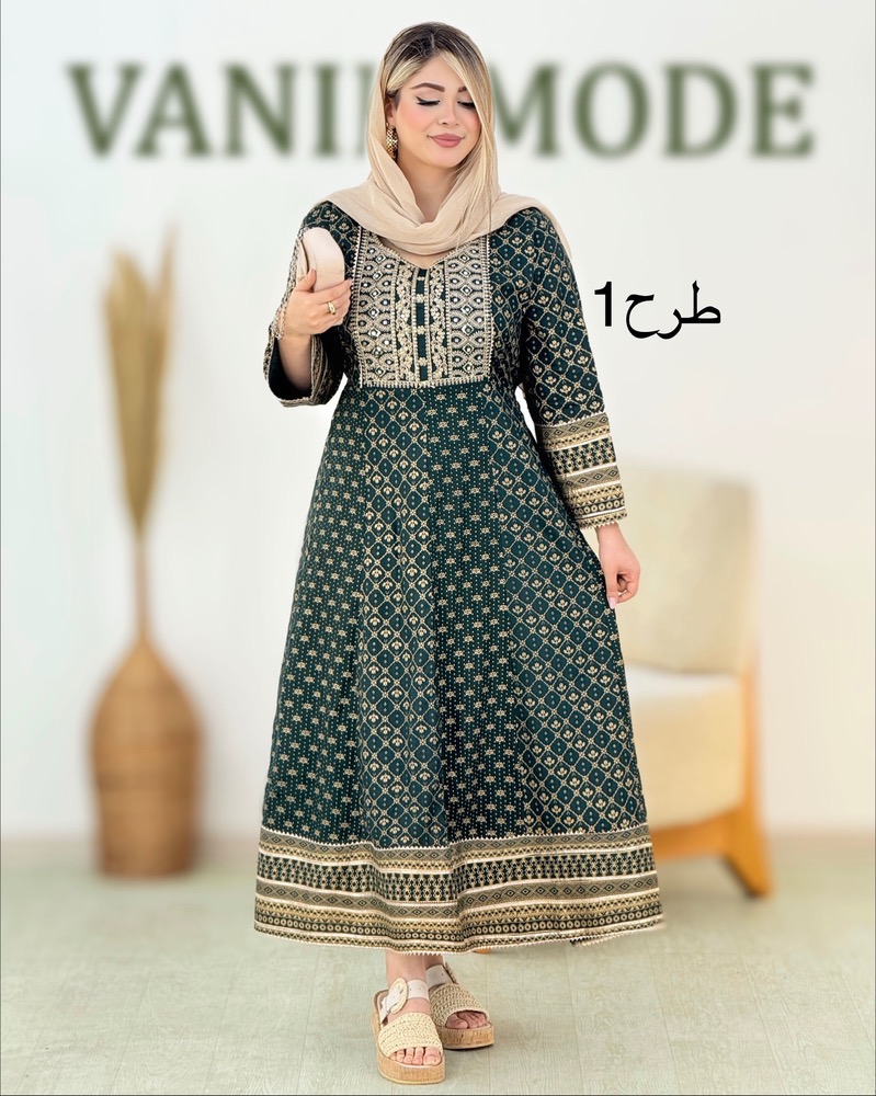 پیراهن سوزن‌دوزی هندی کد i304