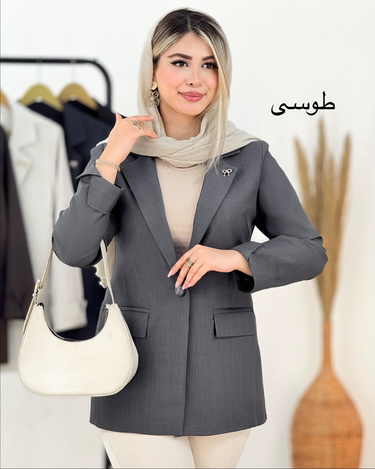 کت یقه پاپیون بزایاق کد i313