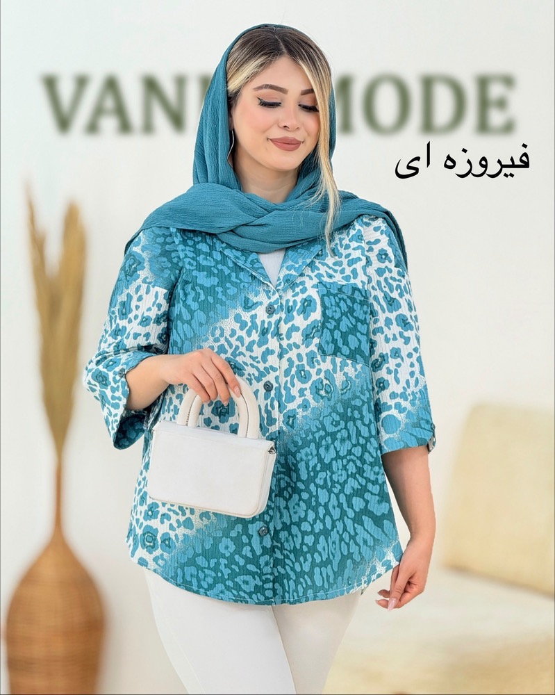 شومیز پلنگی کراش کد i354