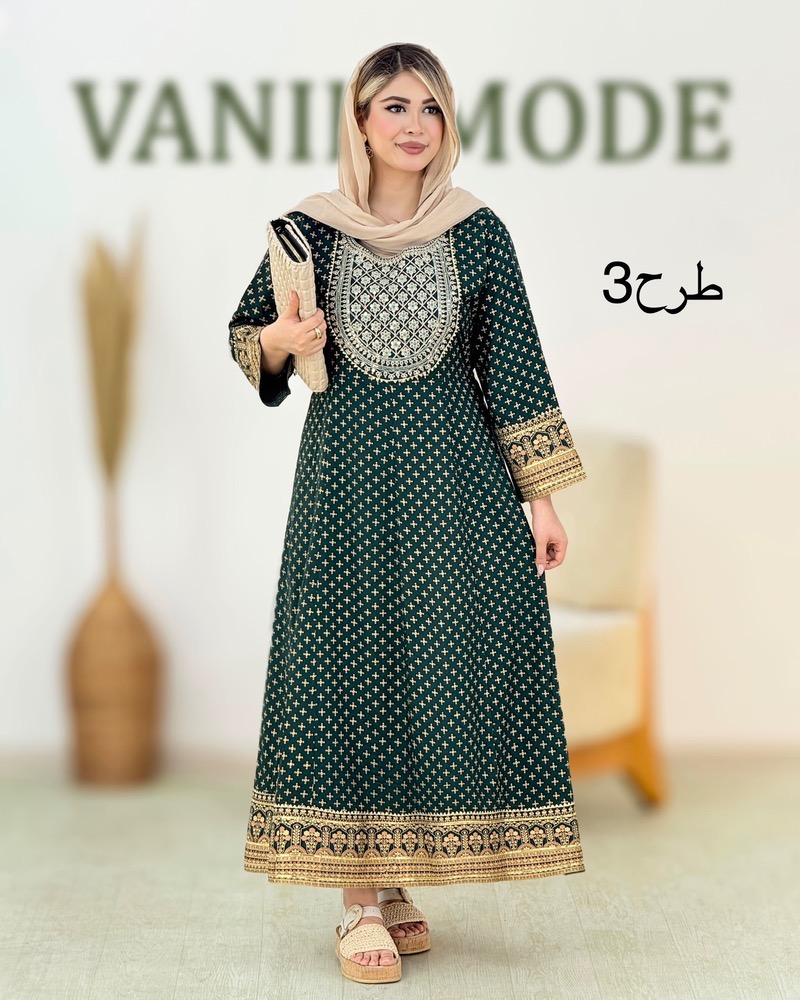 پیراهن سوزن‌دوزی هندی کد i304