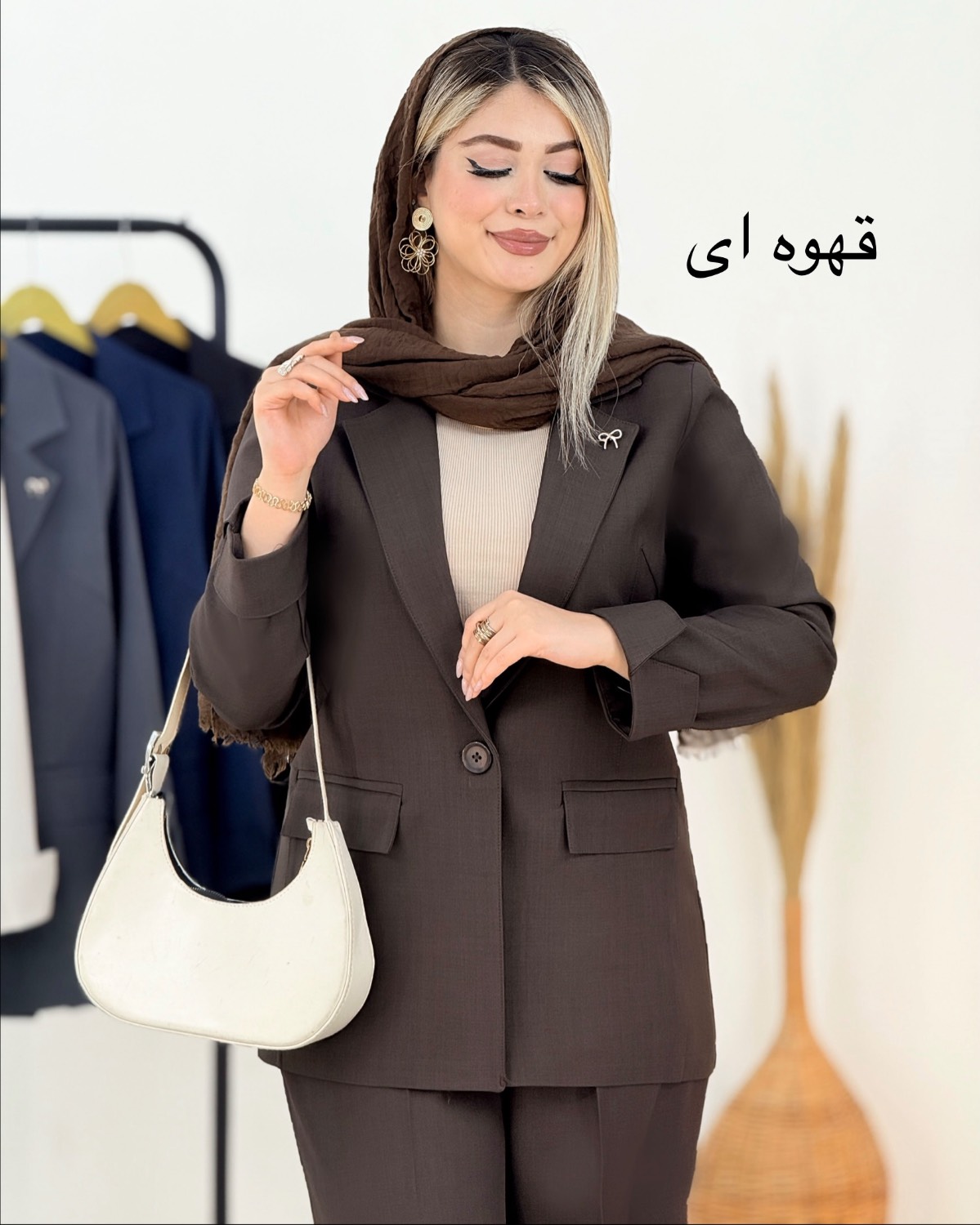 کت یقه پاپیون بزایاق کد i313