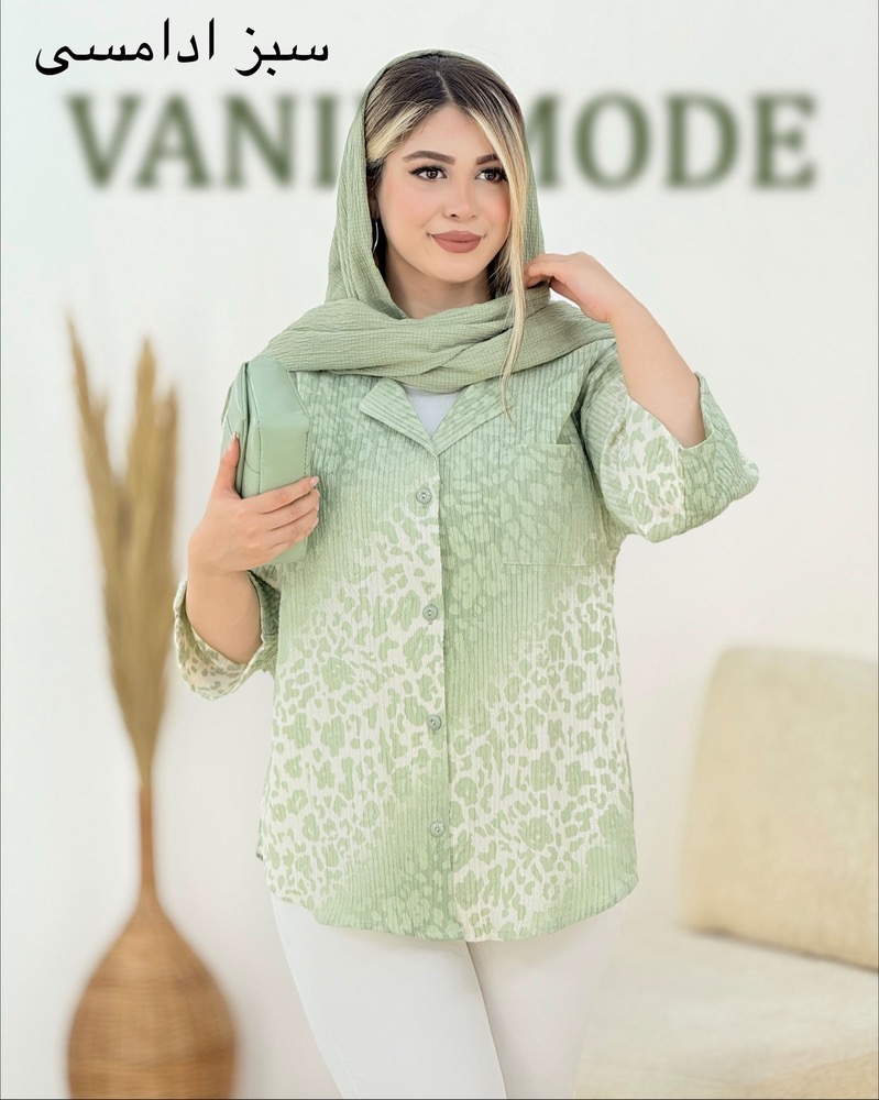 شومیز پلنگی کراش کد i354