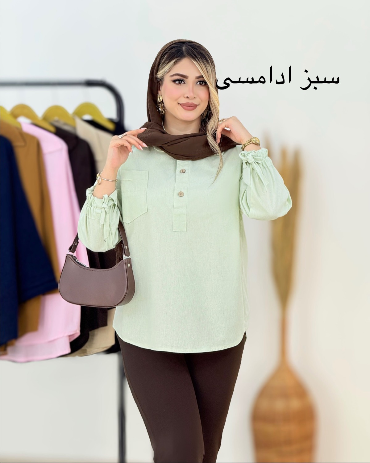 شومیز آستین بندی کد i352