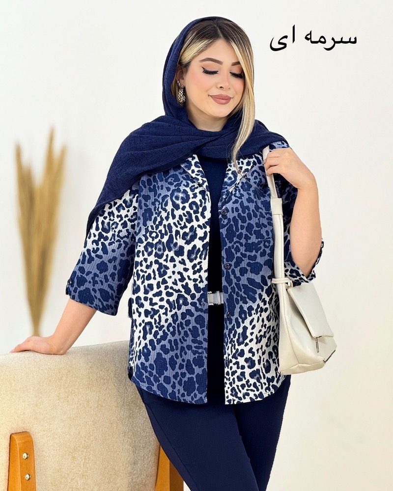 شومیز پلنگی کراش کد i354