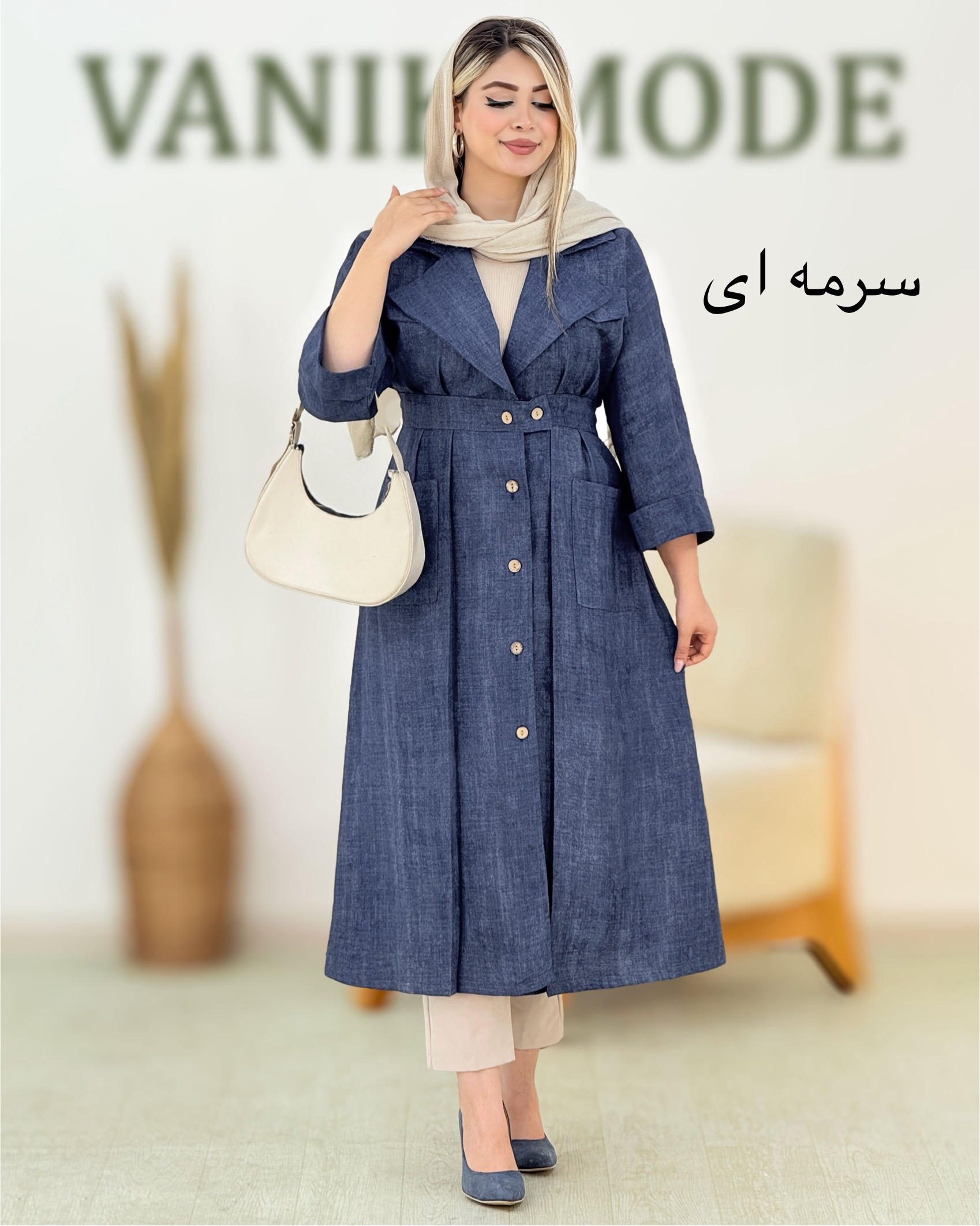 پیراهن کفتان گازویلی کد i323