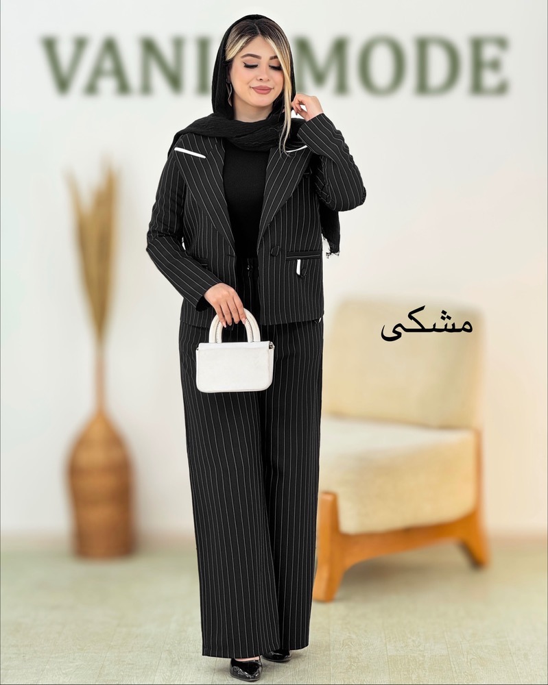 ست کت و شلوار دیپلمات مازراتی کجراه کد i340